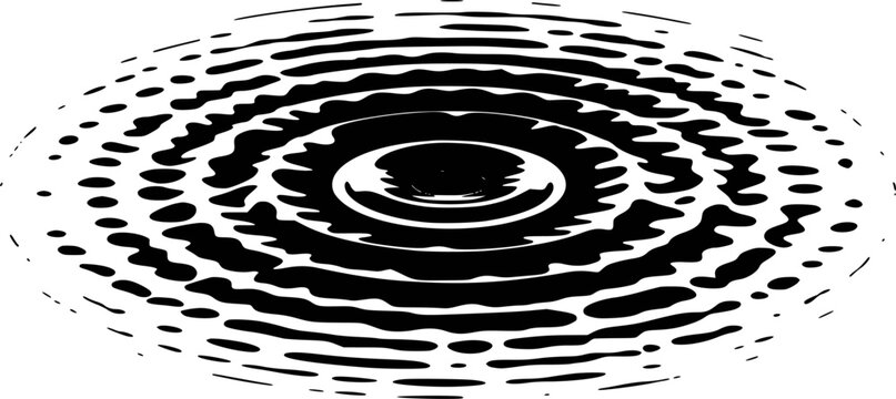 Concentric flowing circles representing gentle balanced movement